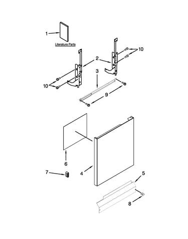 Door and panel parts