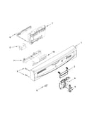 Control panel and latch parts