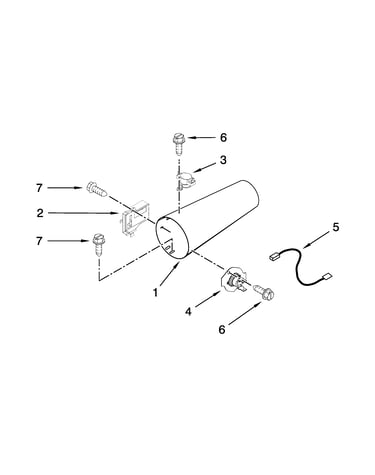 Dryer heating parts - gas