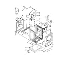 Maytag MLE20PDAGW0 washer cabinet parts diagram