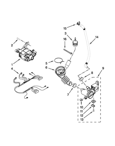 Pump and motor parts