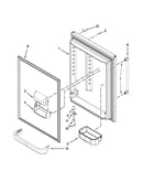 Refrigerator door parts