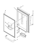 Refrigerator door parts