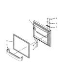 Freezer door parts