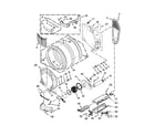Maytag YMED3100DW0 bulkhead parts diagram