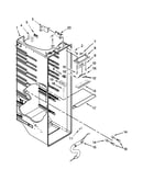 Refrigerator liner parts