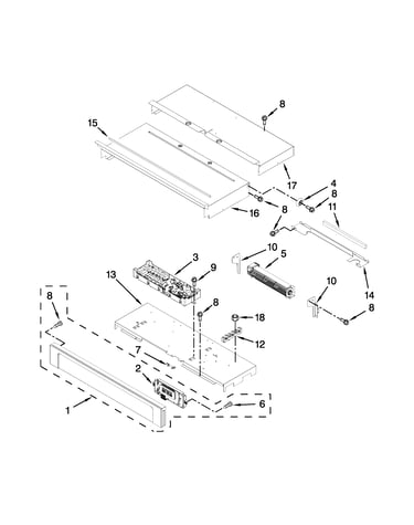 Control panel parts