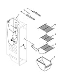 Freezer liner parts