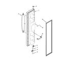 Amana ASD2275BRB01 freezer door parts diagram