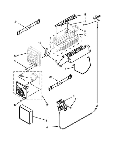 Ice maker parts