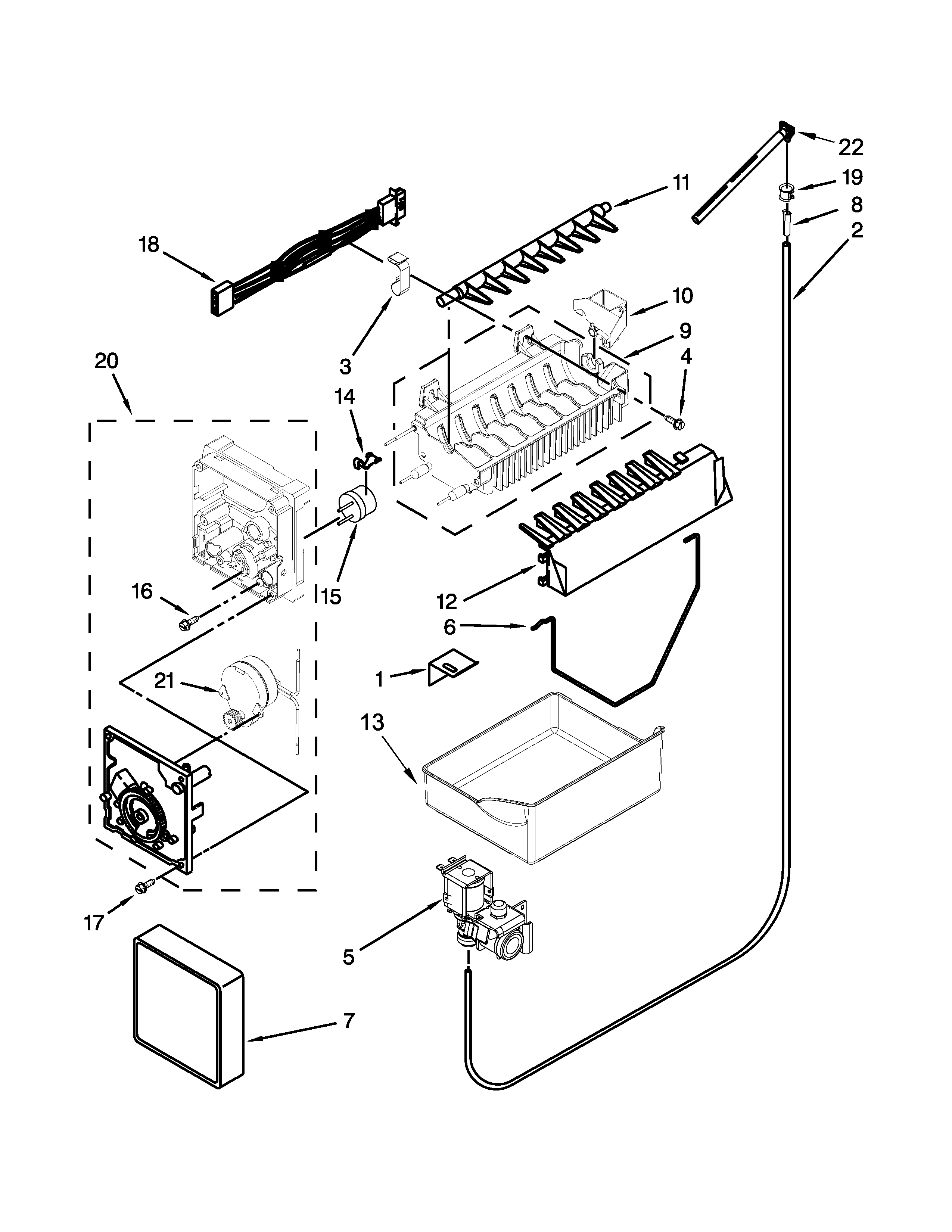 ICEMAKER PARTS
