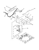 Controls and water inlet parts