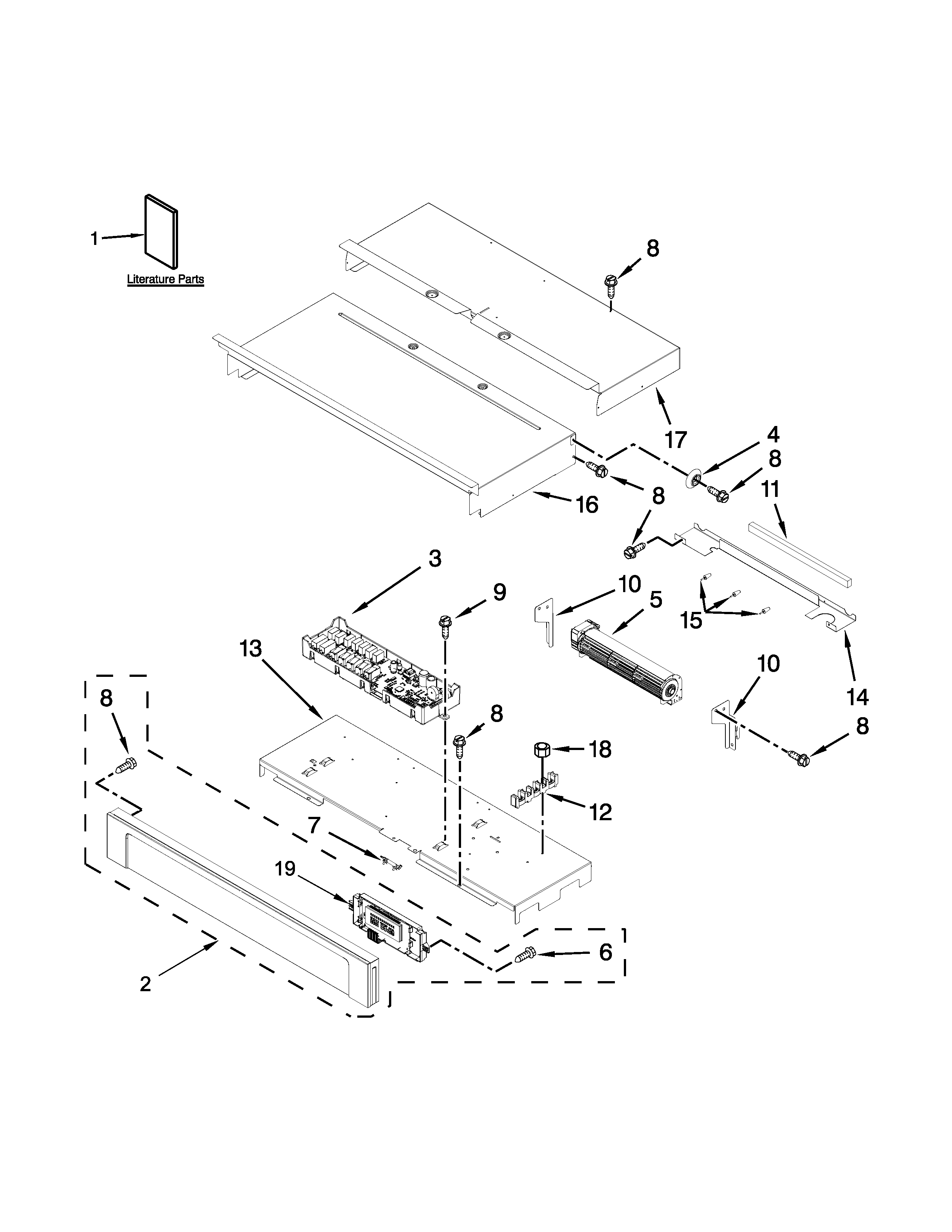 Control panel parts