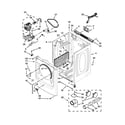 Maytag MGD7100DW0 cabinet parts diagram