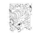 Maytag MGD7100DC0 bulkhead parts diagram