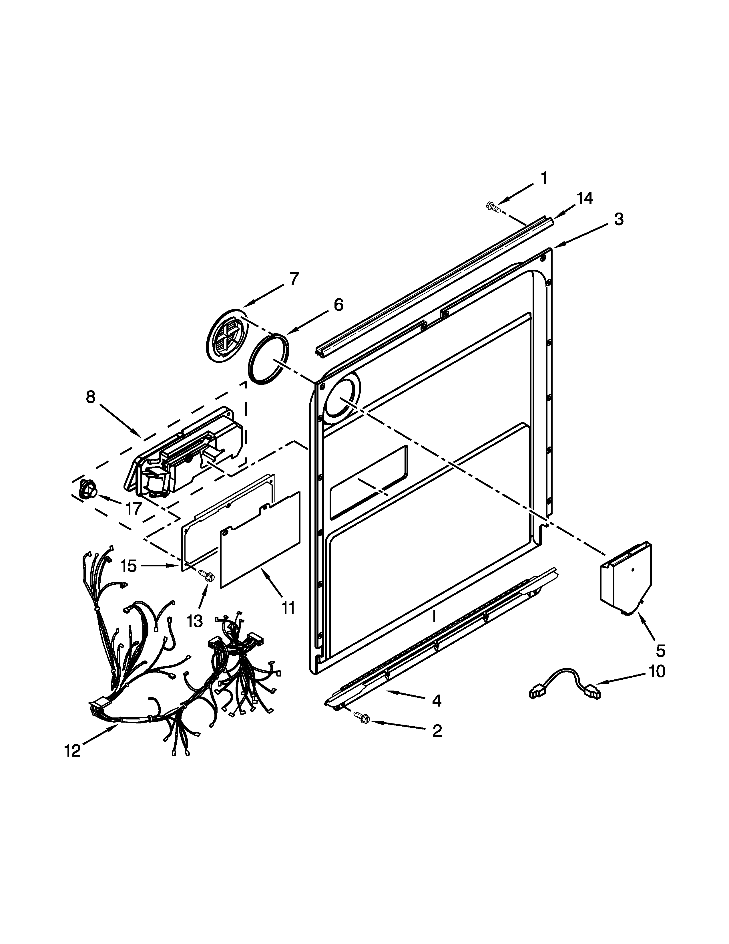 DOOR AND LATCH PARTS