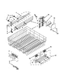 Upper rack and track parts