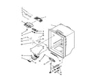 KitchenAid KBFS25ECBL00 refrigerator liner parts diagram