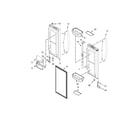 KitchenAid KBFS25ECMS00 refrigerator door parts diagram