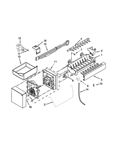 Ice maker parts
