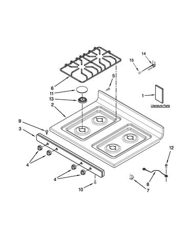 Cooktop parts