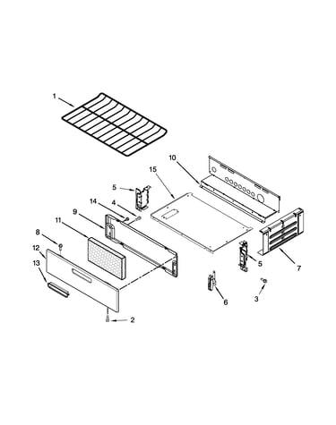 Oven and broiler parts
