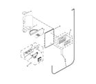 Whirlpool GSC25C6EYY03 dispenser parts diagram
