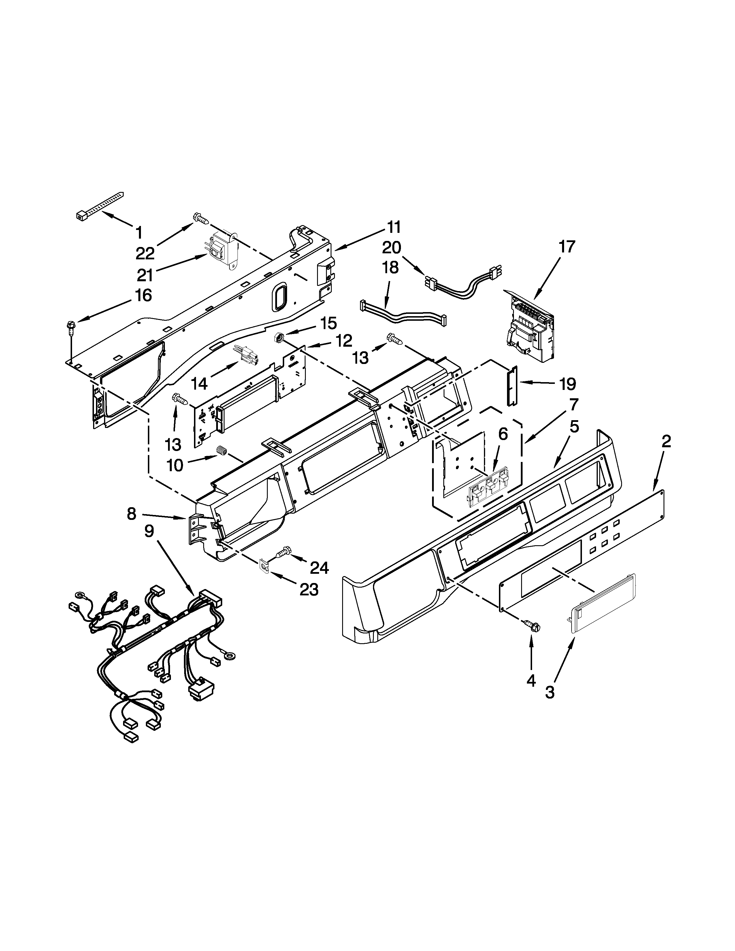 CONTROL PANEL PARTS