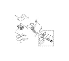 Maytag MAH22PNAGW0 pump and motor parts diagram