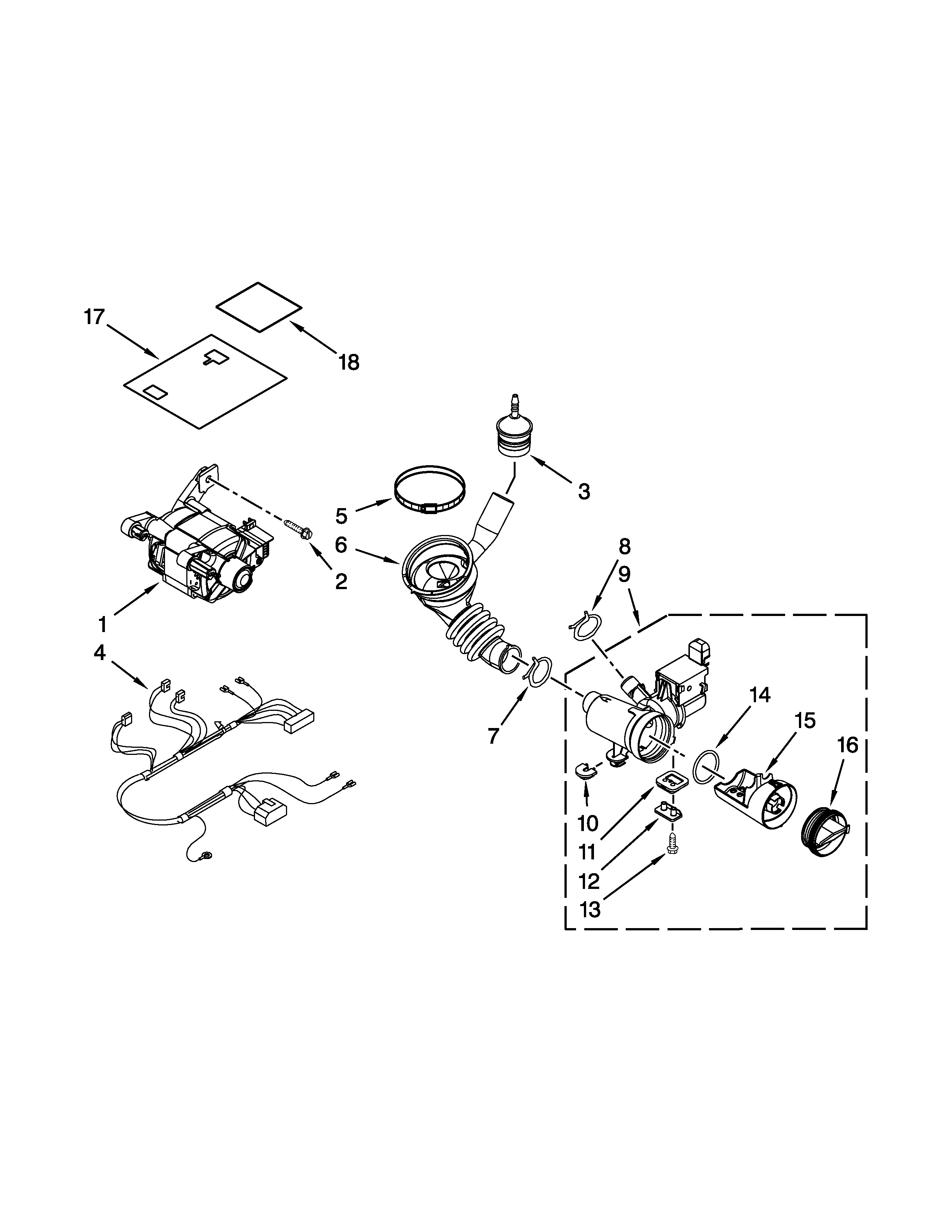 Pump and motor parts