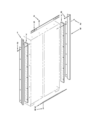 Cabinet trim parts