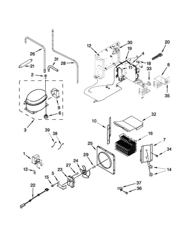 Upper unit parts