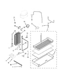 Lower unit and tube parts