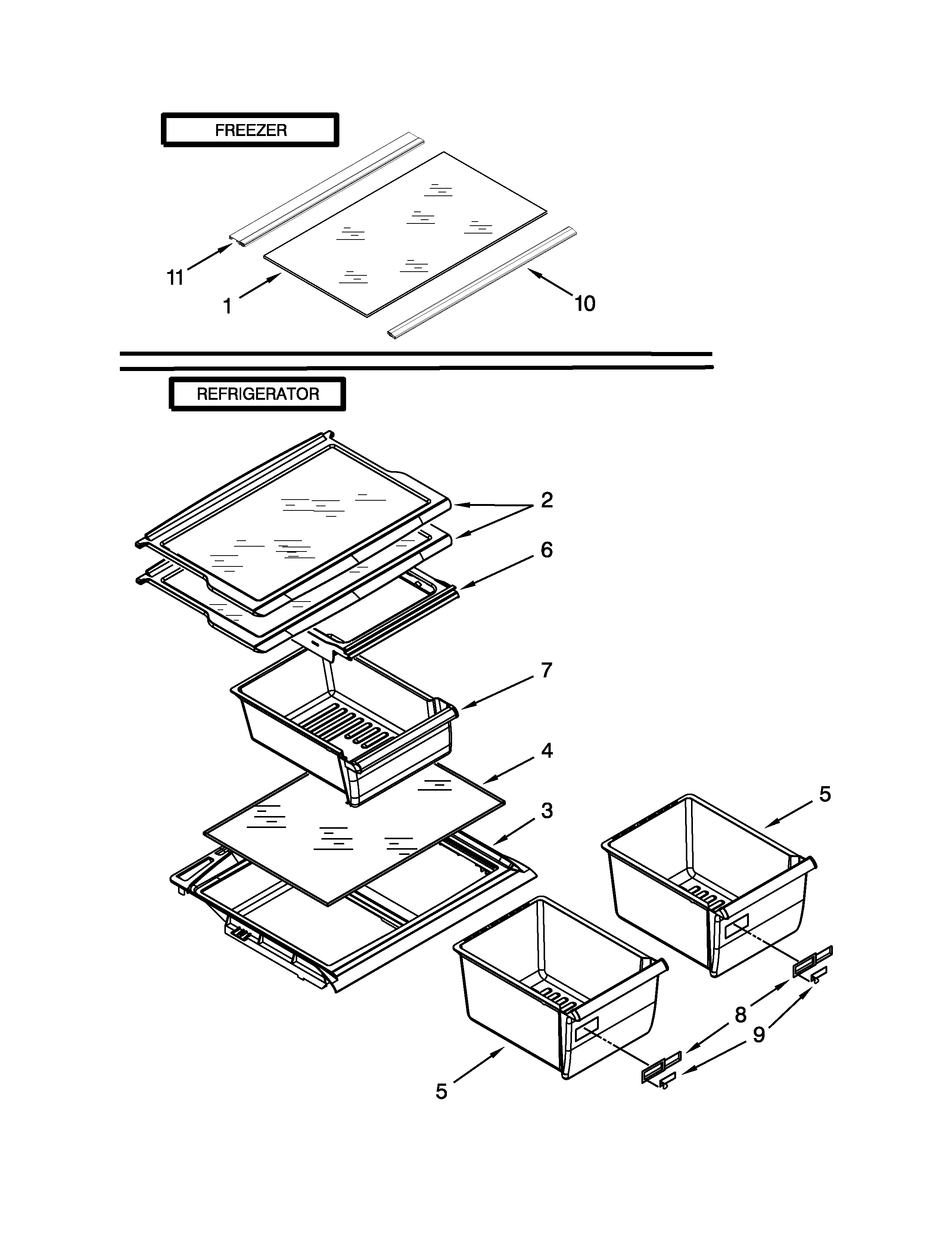 SHELF PARTS
