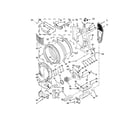 Maytag YMED5100DC0 bulkhead parts diagram