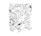 Maytag MGD8100DW0 bulkhead parts diagram