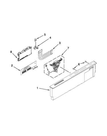 Control panel parts