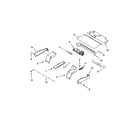 Whirlpool RBS307PVQ04 top venting parts diagram