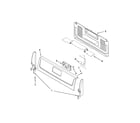 Whirlpool WFG114SWT1 backguard parts diagram