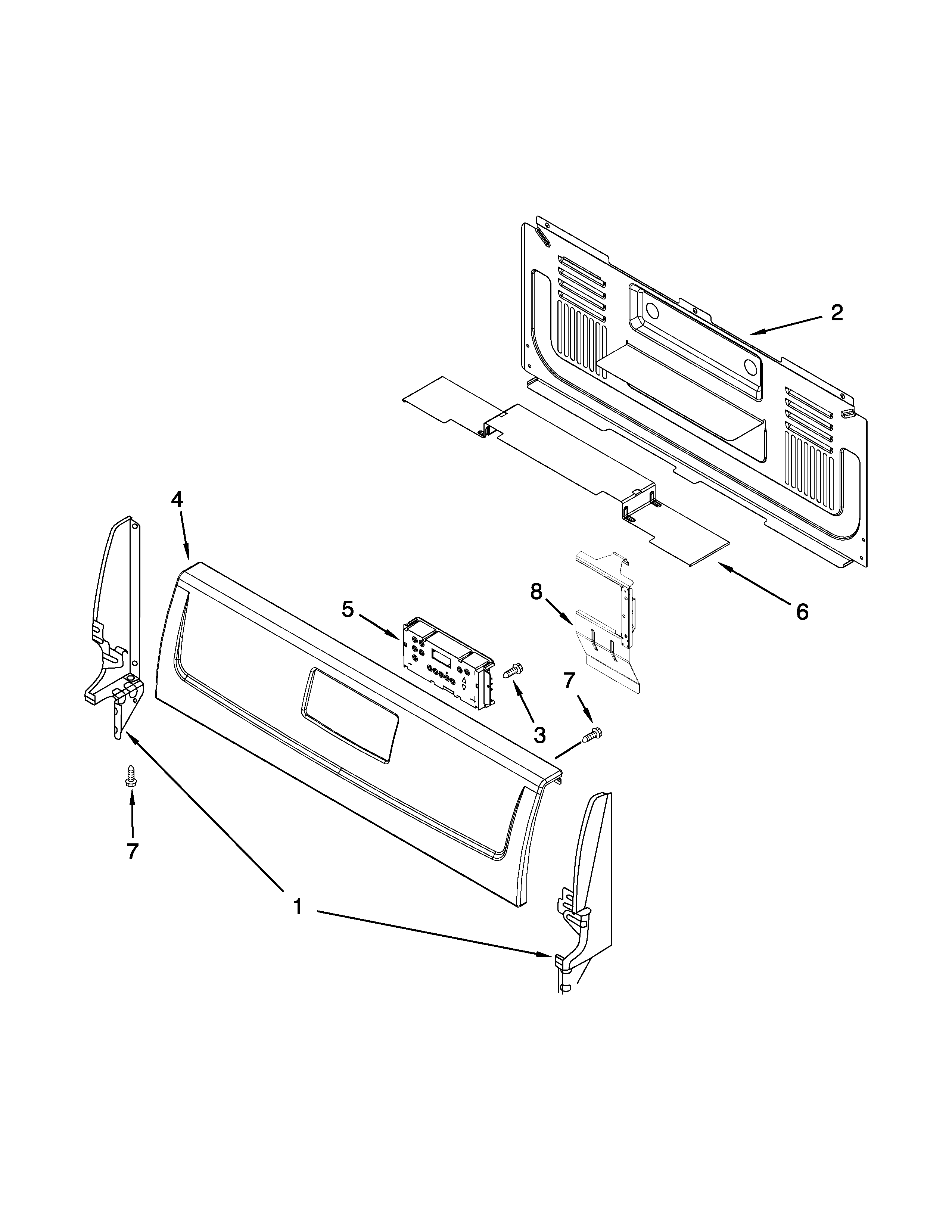 Backguard parts