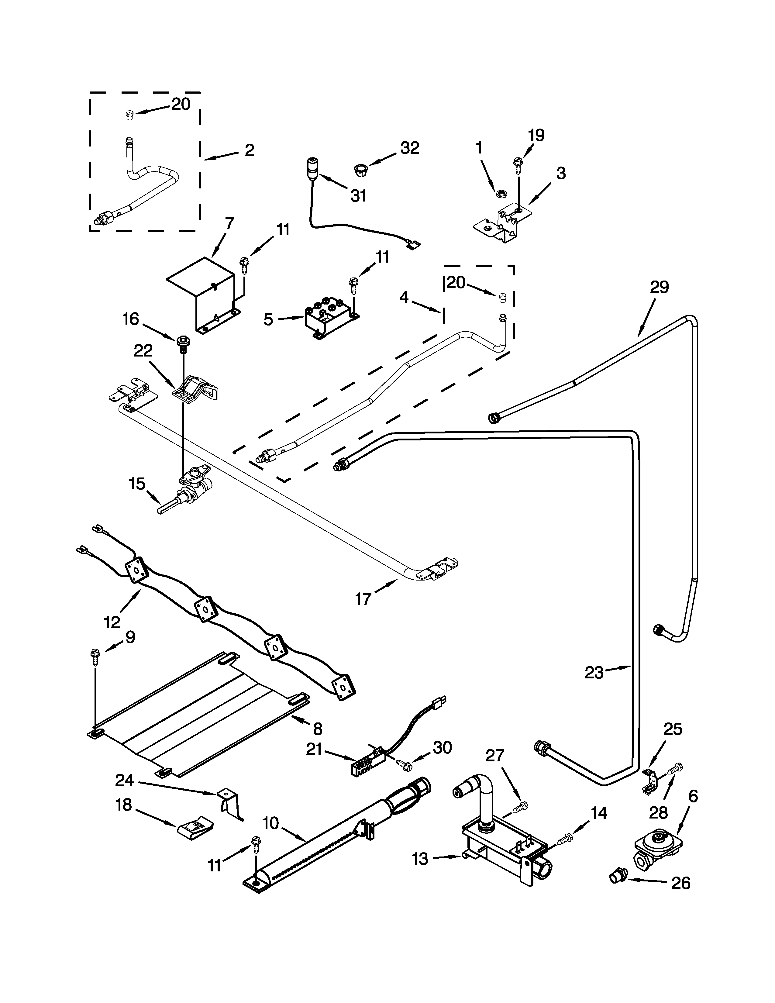 MANIFOLD PARTS