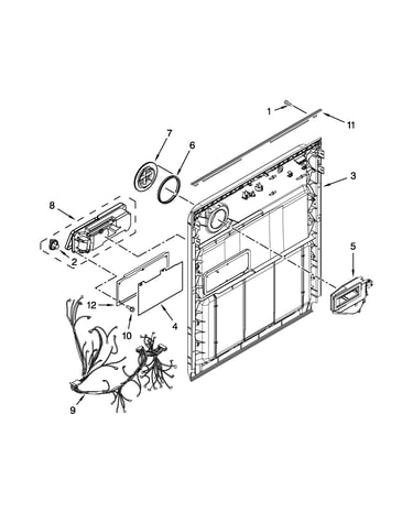 Inner door parts