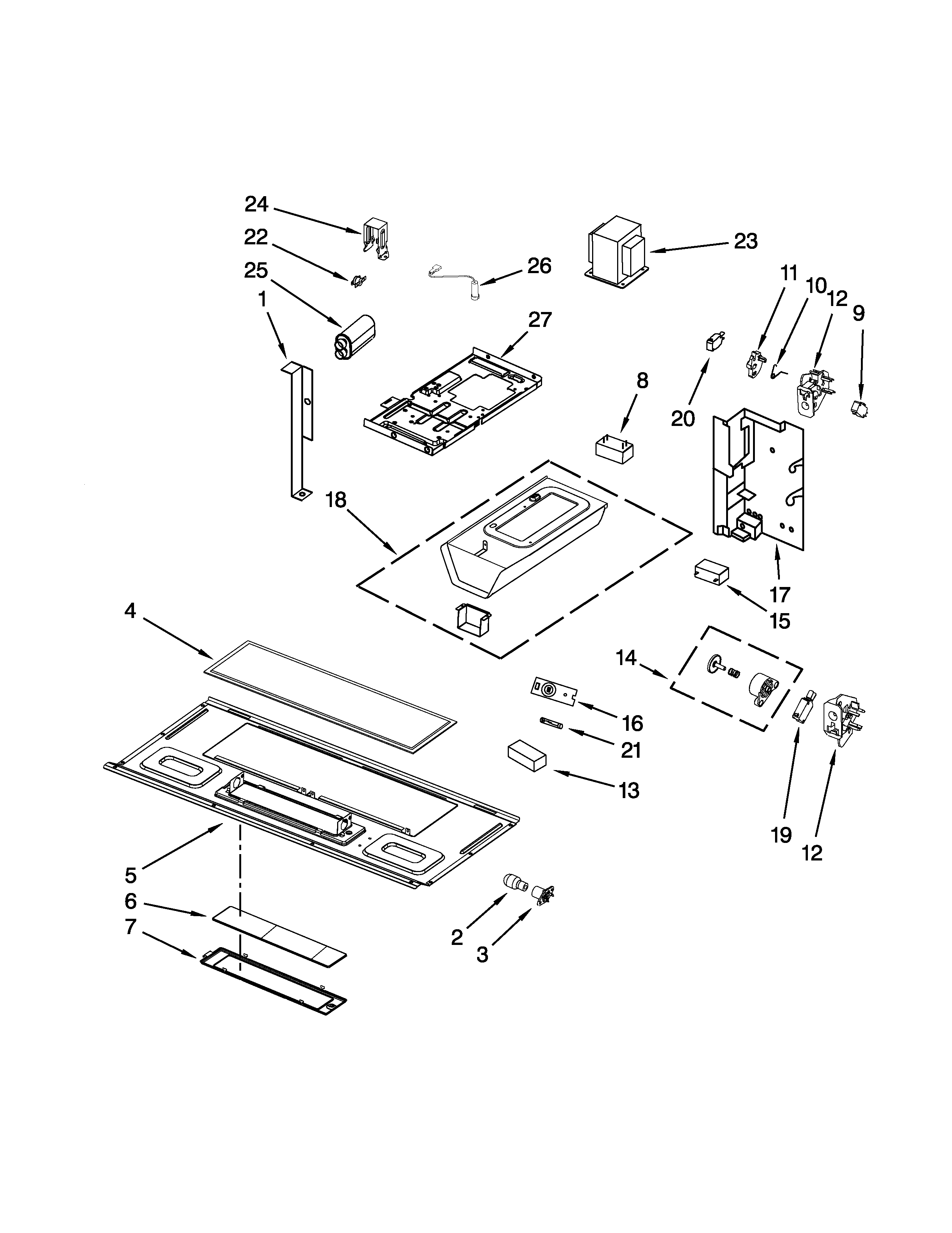 Interior and ventilation parts