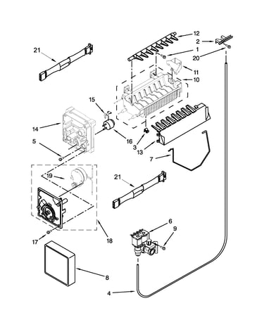 Ice maker parts
