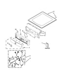 Top and console parts