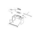 Ikea IMH205DS0 cabinet and installation parts diagram