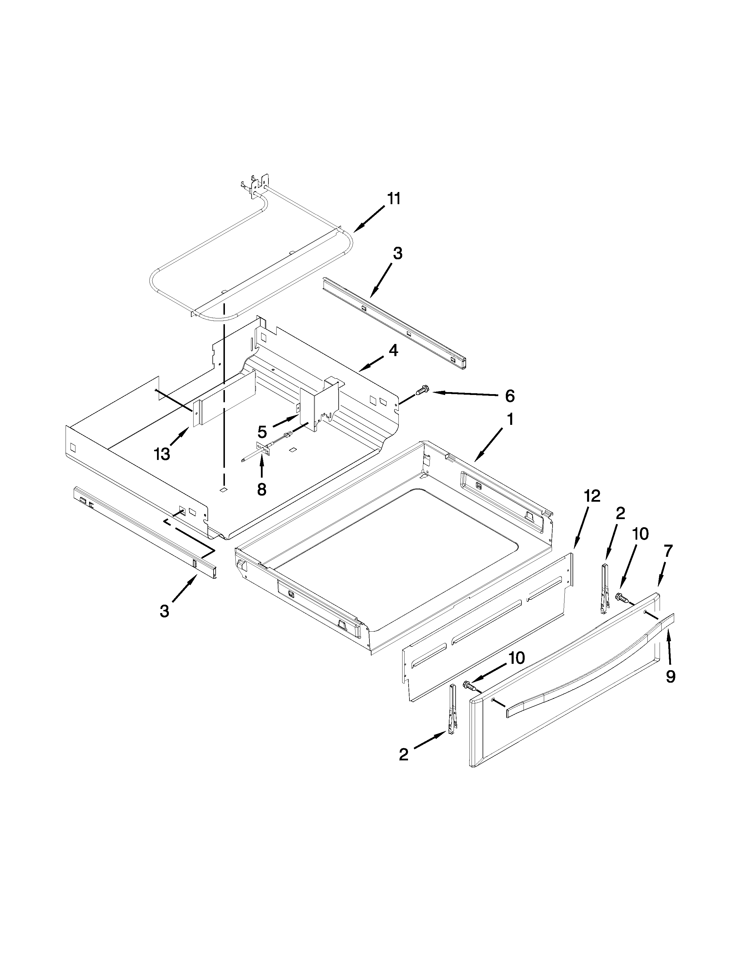 Drawer parts