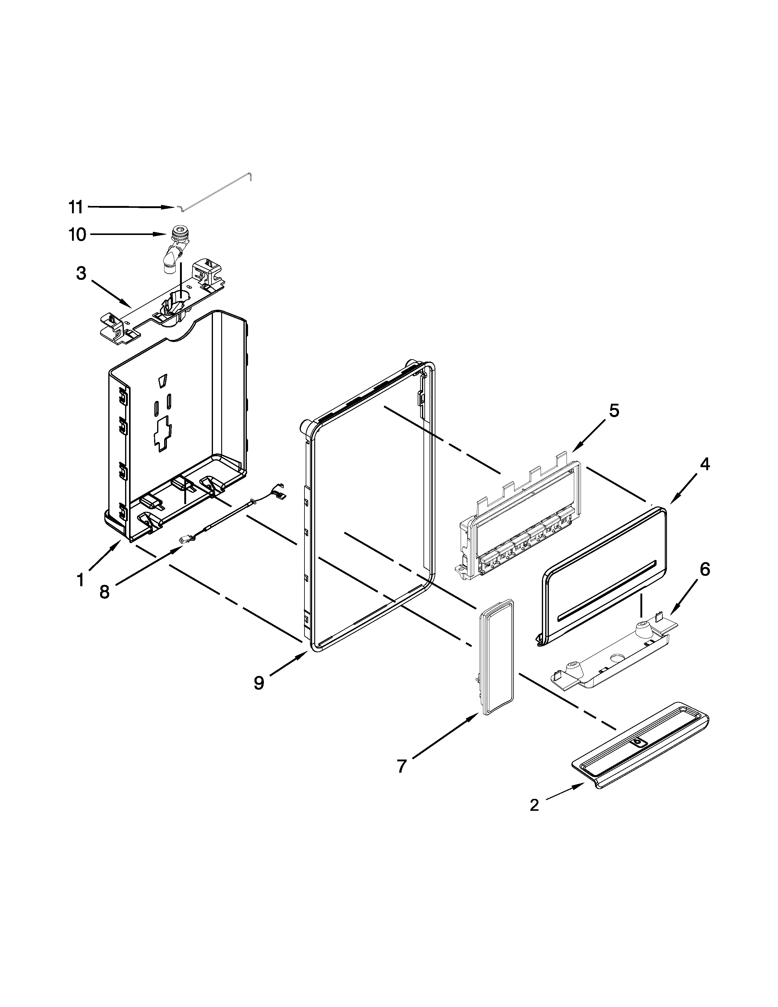 DISPENSER PARTS