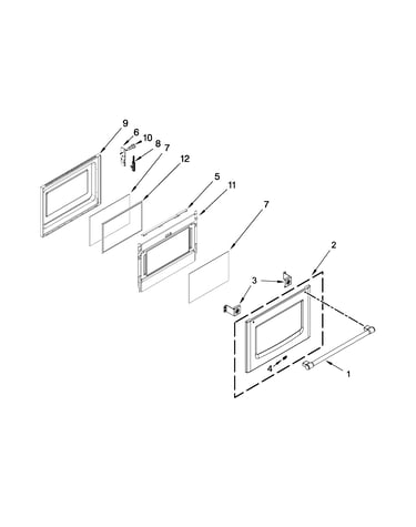 Lower door parts