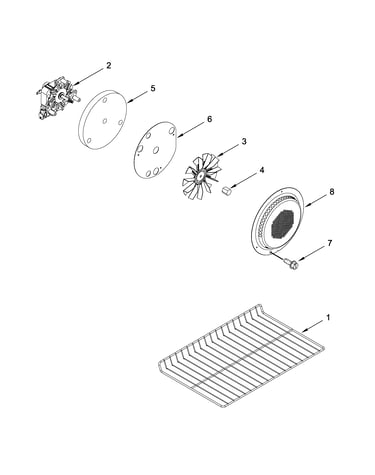 Internal oven parts